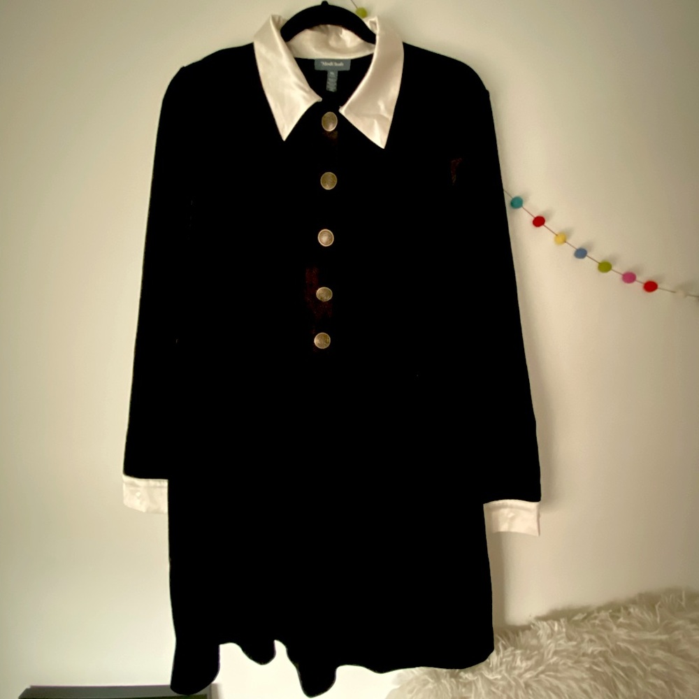 wednesday addams vibe ModCloth dress